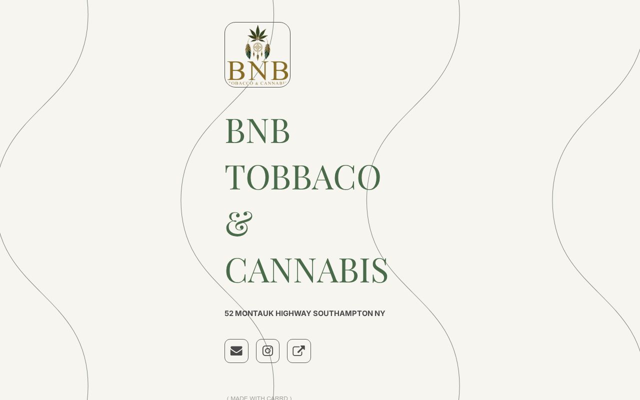 BNB TOBACCO & CANNABIS